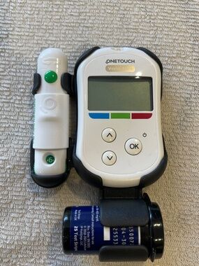 OneTouch Verio Flex Blood Glucose Meter - White